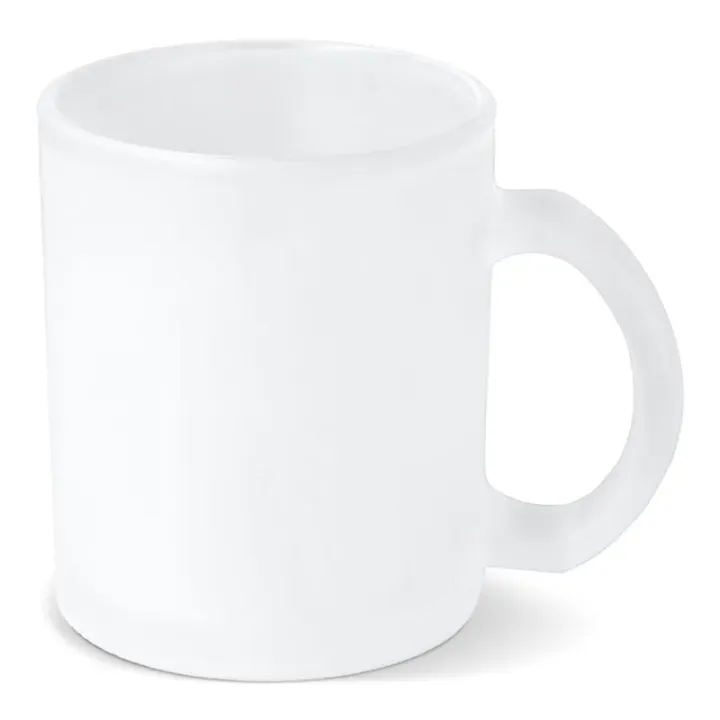 Mallorca subli frosted glass mug 335ml - LT51108 (N5404)